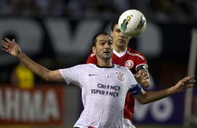 Durante a partida entre Corinthians x Internacional/RS, realizada esta noite no estdio do Pacaembu, jogo vlido pela 17 rodada do Campeonato Brasileiro de 2012