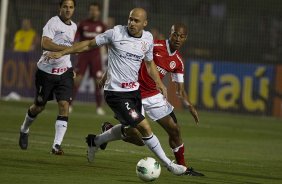 Durante a partida entre Corinthians x Internacional/RS, realizada esta noite no estdio do Pacaembu, jogo vlido pela 17 rodada do Campeonato Brasileiro de 2012