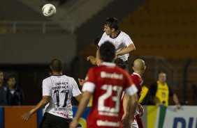 Durante a partida entre Corinthians x Internacional/RS, realizada esta noite no estdio do Pacaembu, jogo vlido pela 17 rodada do Campeonato Brasileiro de 2012