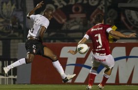 Durante a partida entre Corinthians x Internacional/RS, realizada esta noite no estdio do Pacaembu, jogo vlido pela 17 rodada do Campeonato Brasileiro de 2012