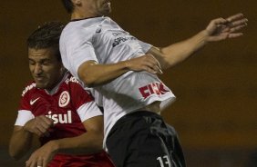 Durante a partida entre Corinthians x Internacional/RS, realizada esta noite no estdio do Pacaembu, jogo vlido pela 17 rodada do Campeonato Brasileiro de 2012