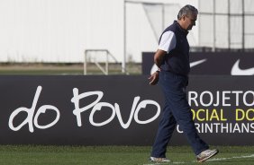 Durante o treino realizado esta tarde no CT Joaquim Grava, localizado no Parque Ecolgico do Tiete. O prximo jogo da equipe ser domingo,19/08, contra o Santos, na Vila Belmiro, vlido pela 18 rodada do Campeonato Brasileiro de 2012