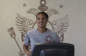 Durante o treino realizado esta tarde no CT Joaquim Grava, localizado no Parque Ecolgico do Tiete. O prximo jogo da equipe ser domingo,19/08, contra o Santos, na Vila Belmiro, vlido pela 18 rodada do Campeonato Brasileiro de 2012