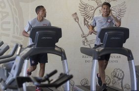 Durante o treino realizado esta tarde no CT Joaquim Grava, localizado no Parque Ecolgico do Tiete. O prximo jogo da equipe ser domingo,19/08, contra o Santos, na Vila Belmiro, vlido pela 18 rodada do Campeonato Brasileiro de 2012