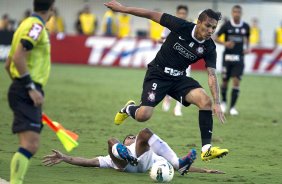 Durante a partida entre Santos x Corinthians, realizada esta tarde no estdio da Vila Belmiro, vlido pela 18 rodada do Campeonato Brasileiro 2012