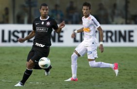 Durante a partida entre Santos x Corinthians, realizada esta tarde no estdio da Vila Belmiro, vlido pela 18 rodada do Campeonato Brasileiro 2012