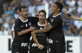 Durante a partida entre Santos x Corinthians, realizada esta tarde no estdio da Vila Belmiro, vlido pela 18 rodada do Campeonato Brasileiro 2012