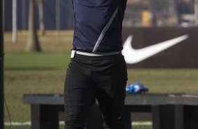 Durante o treino realizado esta tarde no CT Joaquim Grava, localizado no Parque Ecolgico do Tiete. O prximo jogo da equipe ser domingo, 25/08, contra o So Paulo, no Pacaembu, vlido pela 19 rodada do Campeonato Brasileiro de 2012