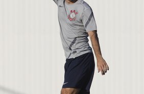 Durante o treino realizado esta tarde no CT Joaquim Grava, localizado no Parque Ecológico do Tiete. O próximo jogo da equipe será domingo, 25/08, contra o São Paulo, no Pacaembu, válido pela 19ª rodada do Campeonato Brasileiro de 2012