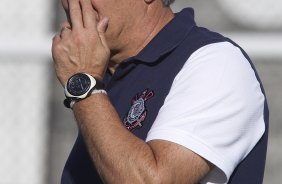 Durante o treino realizado esta tarde no CT Joaquim Grava, localizado no Parque Ecolgico do Tiete. O prximo jogo da equipe ser domingo, 25/08, contra o So Paulo, no Pacaembu, vlido pela 19 rodada do Campeonato Brasileiro de 2012