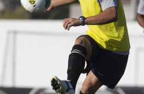 Durante o treino realizado esta tarde no CT Joaquim Grava, localizado no Parque Ecolgico do Tiete. O prximo jogo da equipe ser domingo, 25/08, contra o So Paulo, no Pacaembu, vlido pela 19 rodada do Campeonato Brasileiro de 2012