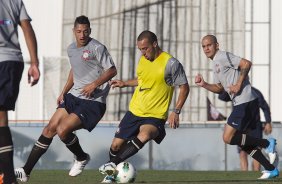 Durante o treino realizado esta tarde no CT Joaquim Grava, localizado no Parque Ecológico do Tiete. O próximo jogo da equipe será domingo, 25/08, contra o São Paulo, no Pacaembu, válido pela 19ª rodada do Campeonato Brasileiro de 2012