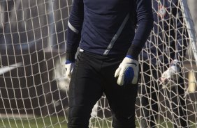 Durante o treino realizado esta tarde no CT Joaquim Grava, localizado no Parque Ecolgico do Tiete. O prximo jogo da equipe ser domingo, 25/08, contra o So Paulo, no Pacaembu, vlido pela 19 rodada do Campeonato Brasileiro de 2012