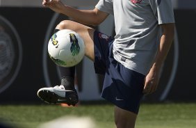 Apos o treino realizado esta manh no CT Joaquim Grava, localizado no Parque Ecolgico do Tiete. O prximo jogo da equipe ser amanh, domingo, 25/08, contra o So Paulo, no Pacaembu, vlido pela 19 rodada do Campeonato Brasileiro de 2012