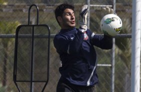Apos o treino realizado esta manh no CT Joaquim Grava, localizado no Parque Ecolgico do Tiete. O prximo jogo da equipe ser amanh, domingo, 25/08, contra o So Paulo, no Pacaembu, vlido pela 19 rodada do Campeonato Brasileiro de 2012