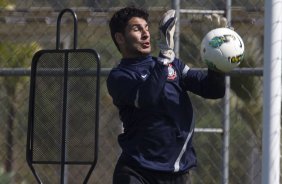 Apos o treino realizado esta manh no CT Joaquim Grava, localizado no Parque Ecolgico do Tiete. O prximo jogo da equipe ser amanh, domingo, 25/08, contra o So Paulo, no Pacaembu, vlido pela 19 rodada do Campeonato Brasileiro de 2012