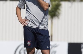 Apos o treino realizado esta manh no CT Joaquim Grava, localizado no Parque Ecolgico do Tiete. O prximo jogo da equipe ser amanh, domingo, 25/08, contra o So Paulo, no Pacaembu, vlido pela 19 rodada do Campeonato Brasileiro de 2012