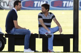 Apos o treino realizado esta manh no CT Joaquim Grava, localizado no Parque Ecolgico do Tiete. O prximo jogo da equipe ser amanh, domingo, 25/08, contra o So Paulo, no Pacaembu, vlido pela 19 rodada do Campeonato Brasileiro de 2012