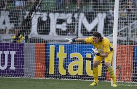 Durante a partida entre Corinthians x So Paulo, realizada esta tarde no estdio do Pacaembu, jogo vlido pela 19 rodada do Campeonato Brasileiro de 2012