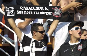 Durante a partida entre Corinthians x So Paulo, realizada esta tarde no estdio do Pacaembu, jogo vlido pela 19 rodada do Campeonato Brasileiro de 2012