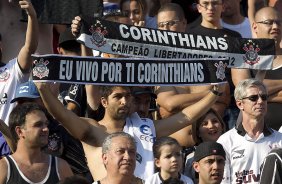 Durante a partida entre Corinthians x So Paulo, realizada esta tarde no estdio do Pacaembu, jogo vlido pela 19 rodada do Campeonato Brasileiro de 2012