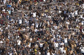 Durante a partida entre Corinthians x São Paulo, realizada esta tarde no estádio do Pacaembu, jogo válido pela 19ª rodada do Campeonato Brasileiro de 2012