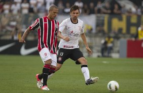 Durante a partida entre Corinthians x São Paulo, realizada esta tarde no estádio do Pacaembu, jogo válido pela 19ª rodada do Campeonato Brasileiro de 2012