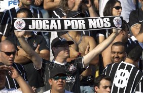 Durante a partida entre Corinthians x So Paulo, realizada esta tarde no estdio do Pacaembu, jogo vlido pela 19 rodada do Campeonato Brasileiro de 2012