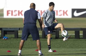 Apos o treino realizado esta tarde no CT Joaquim Grava, localizado no Parque Ecolgico do Tiete. O prximo jogo da equipe ser domingo, 02/09, contra o Atltico-MG, no Pacaembu, jogo vlido pela 21 rodada do Campeonato Brasileiro de 2012