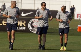 Apos o treino realizado esta tarde no CT Joaquim Grava, localizado no Parque Ecolgico do Tiete. O prximo jogo da equipe ser domingo, 02/09, contra o Atltico-MG, no Pacaembu, jogo vlido pela 21 rodada do Campeonato Brasileiro de 2012