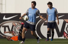 Apos o treino realizado esta tarde no CT Joaquim Grava, localizado no Parque Ecolgico do Tiete. O prximo jogo da equipe ser domingo, 02/09, contra o Atltico-MG, no Pacaembu, jogo vlido pela 21 rodada do Campeonato Brasileiro de 2012