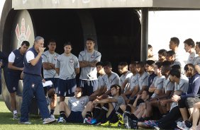 Apos o treino realizado esta tarde no CT Joaquim Grava, localizado no Parque Ecolgico do Tiete. O prximo jogo da equipe ser domingo, 02/09, contra o Atltico-MG, no Pacaembu, jogo vlido pela 21 rodada do Campeonato Brasileiro de 2012