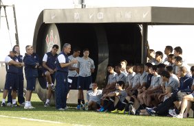 Apos o treino realizado esta tarde no CT Joaquim Grava, localizado no Parque Ecolgico do Tiete. O prximo jogo da equipe ser domingo, 02/09, contra o Atltico-MG, no Pacaembu, jogo vlido pela 21 rodada do Campeonato Brasileiro de 2012