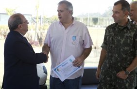 Apos o treino realizado esta manh no CT Joaquim Grava, localizado no Parque Ecolgico do Tiete. O prximo jogo da equipe ser amanh, domingo, 02/09, contra o Atltico-MG, no Pacaembu, jogo vlido pela 21 rodada do Campeonato Brasileiro de 2012