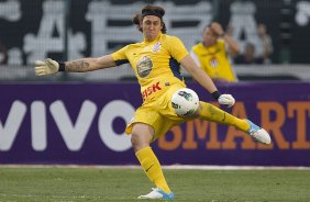 Durante a partida entre Corinthians x Atltico-MG, realizada esta tarde no estdio do Pacaembu, jogo vlido pela 21 rodada do Campeonato Brasileiro de 2012