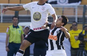 Durante a partida entre Corinthians x Atltico-MG, realizada esta tarde no estdio do Pacaembu, jogo vlido pela 21 rodada do Campeonato Brasileiro de 2012