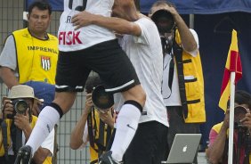 Durante a partida entre Corinthians x Atlético-MG, realizada esta tarde no estádio do Pacaembu, jogo válido pela 21ª rodada do Campeonato Brasileiro de 2012
