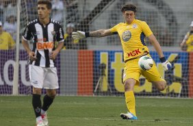 Durante a partida entre Corinthians x Atltico-MG, realizada esta tarde no estdio do Pacaembu, jogo vlido pela 21 rodada do Campeonato Brasileiro de 2012