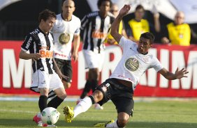 Durante a partida entre Corinthians x Atltico-MG, realizada esta tarde no estdio do Pacaembu, jogo vlido pela 21 rodada do Campeonato Brasileiro de 2012