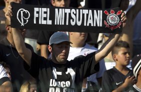 Durante a partida entre Corinthians x Atltico-MG, realizada esta tarde no estdio do Pacaembu, jogo vlido pela 21 rodada do Campeonato Brasileiro de 2012