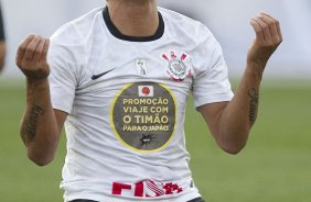 Durante a partida entre Corinthians x Atltico-MG, realizada esta tarde no estdio do Pacaembu, jogo vlido pela 21 rodada do Campeonato Brasileiro de 2012