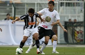 Durante a partida entre Corinthians x Atltico-MG, realizada esta tarde no estdio do Pacaembu, jogo vlido pela 21 rodada do Campeonato Brasileiro de 2012