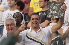 Durante a partida entre Corinthians x Atltico-MG, realizada esta tarde no estdio do Pacaembu, jogo vlido pela 21 rodada do Campeonato Brasileiro de 2012