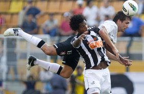 Durante a partida entre Corinthians x Atltico-MG, realizada esta tarde no estdio do Pacaembu, jogo vlido pela 21 rodada do Campeonato Brasileiro de 2012