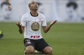 Durante a partida entre Corinthians x Atlético-MG, realizada esta tarde no estádio do Pacaembu, jogo válido pela 21ª rodada do Campeonato Brasileiro de 2012