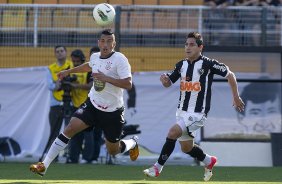 Durante a partida entre Corinthians x Atlético-MG, realizada esta tarde no estádio do Pacaembu, jogo válido pela 21ª rodada do Campeonato Brasileiro de 2012