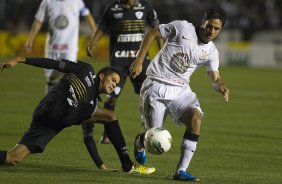 Durante a partida entre Figueirense/SC x Corinthians, realizada esta noitee no estádio Orlando Scarpelli, jogo válido pela 22ª rodada do Campeonato Brasileiro de 2012
