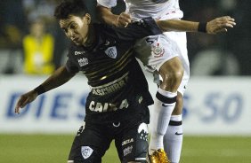 Durante a partida entre Figueirense/SC x Corinthians, realizada esta noitee no estádio Orlando Scarpelli, jogo válido pela 22ª rodada do Campeonato Brasileiro de 2012