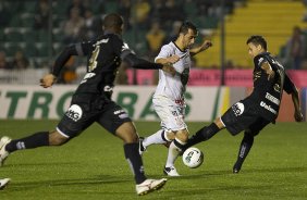 Durante a partida entre Figueirense/SC x Corinthians, realizada esta noitee no estádio Orlando Scarpelli, jogo válido pela 22ª rodada do Campeonato Brasileiro de 2012