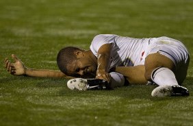 Durante a partida entre Figueirense/SC x Corinthians, realizada esta noitee no estádio Orlando Scarpelli, jogo válido pela 22ª rodada do Campeonato Brasileiro de 2012